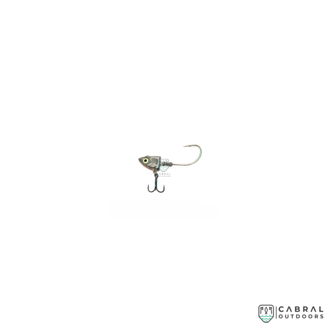 Lure Factory Locktype Jighead Dead Lock, Size 3/0 | 15g | 2 per pack  Jig Head  Lures Factory  Cabral Outdoors  