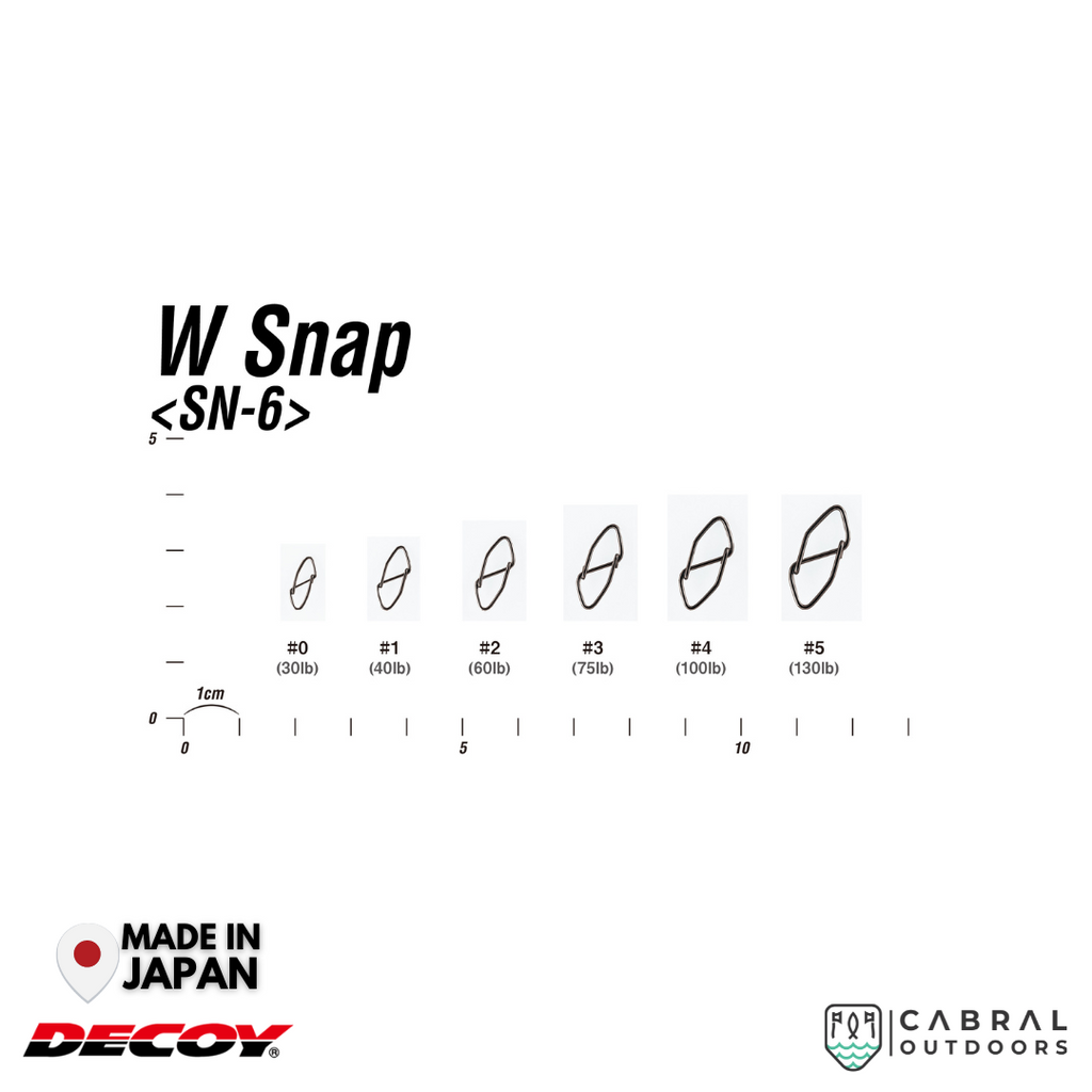 Decoy SN-6 W Snap | #0-#5  Snap  Decoy  Cabral Outdoors  