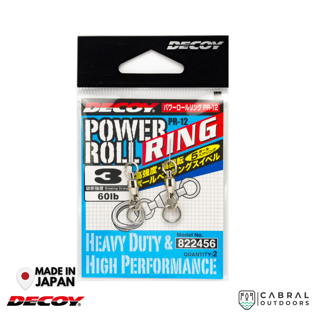 Decoy PR-12 Power Roll Ring | #1-#5  Swivel  Decoy  Cabral Outdoors  