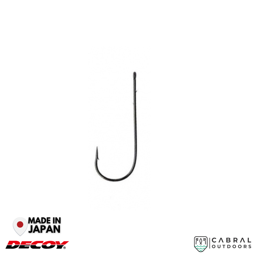 Decoy KR-29 Worm Round-Fine Hook | #2-#3/0  Worm hook  Decoy  Cabral Outdoors  