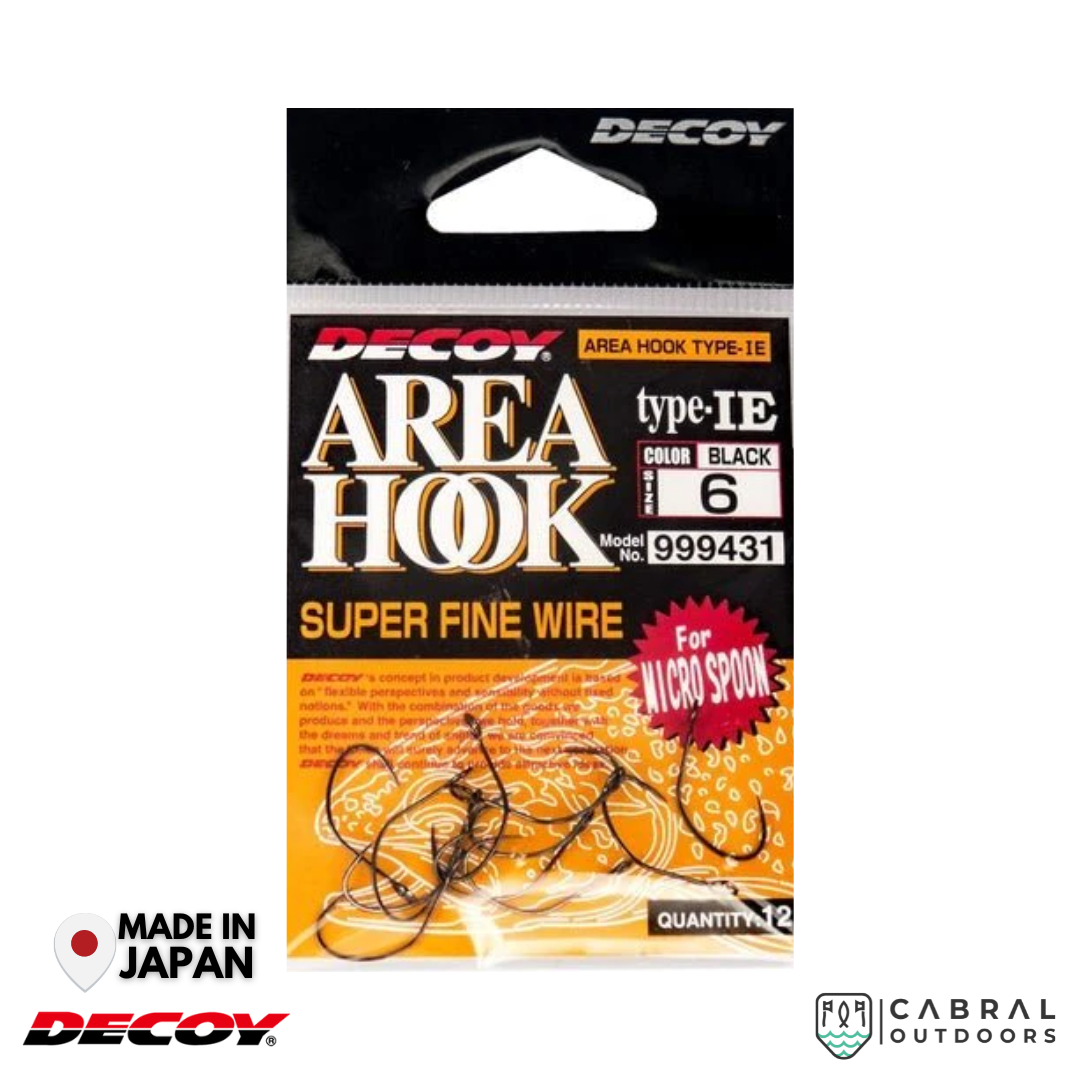 Decoy AH-1E Area Snap Type IE | #10-#6  Worm hook  Decoy  Cabral Outdoors  