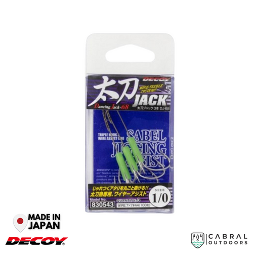 Decoy DJ-68 | #1/0-#3/0  Treble Hooks  Decoy  Cabral Outdoors  