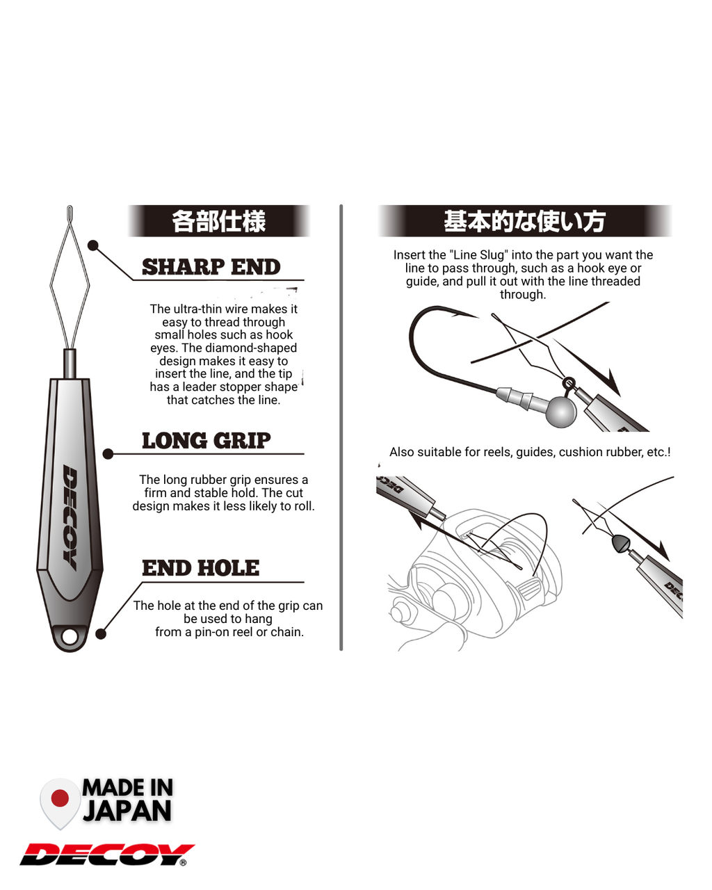 Decoy DT-2 Line Through-To Rubber Threader