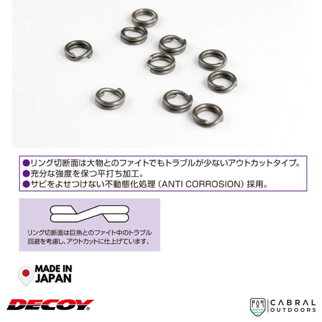 Decoy R-5 Split Ring Heavy Class| #8-#11  Split Ring  Decoy  Cabral Outdoors  