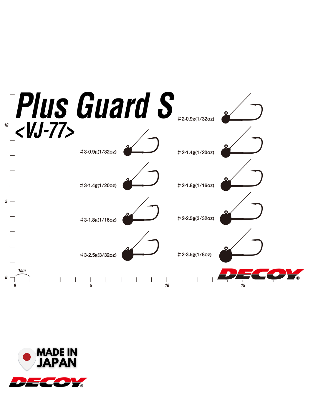 Decoy VJ-77 Plus Guard-S Jighead  | #2