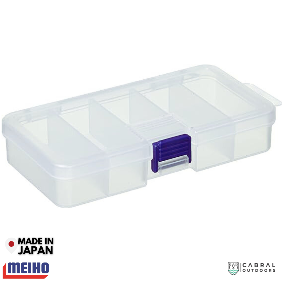 Meiho Lure Case M | 5 Compartments Tackle Box  Tackle Box  Meiho  Cabral Outdoors  