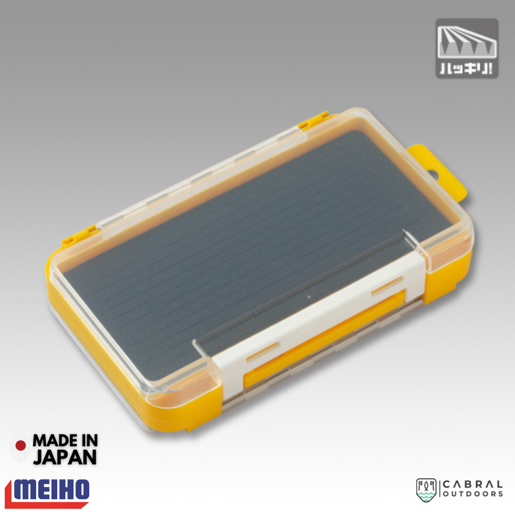 Meiho Rungun Case 1010W-2 | Yellow  Tackle Box  Meiho  Cabral Outdoors  