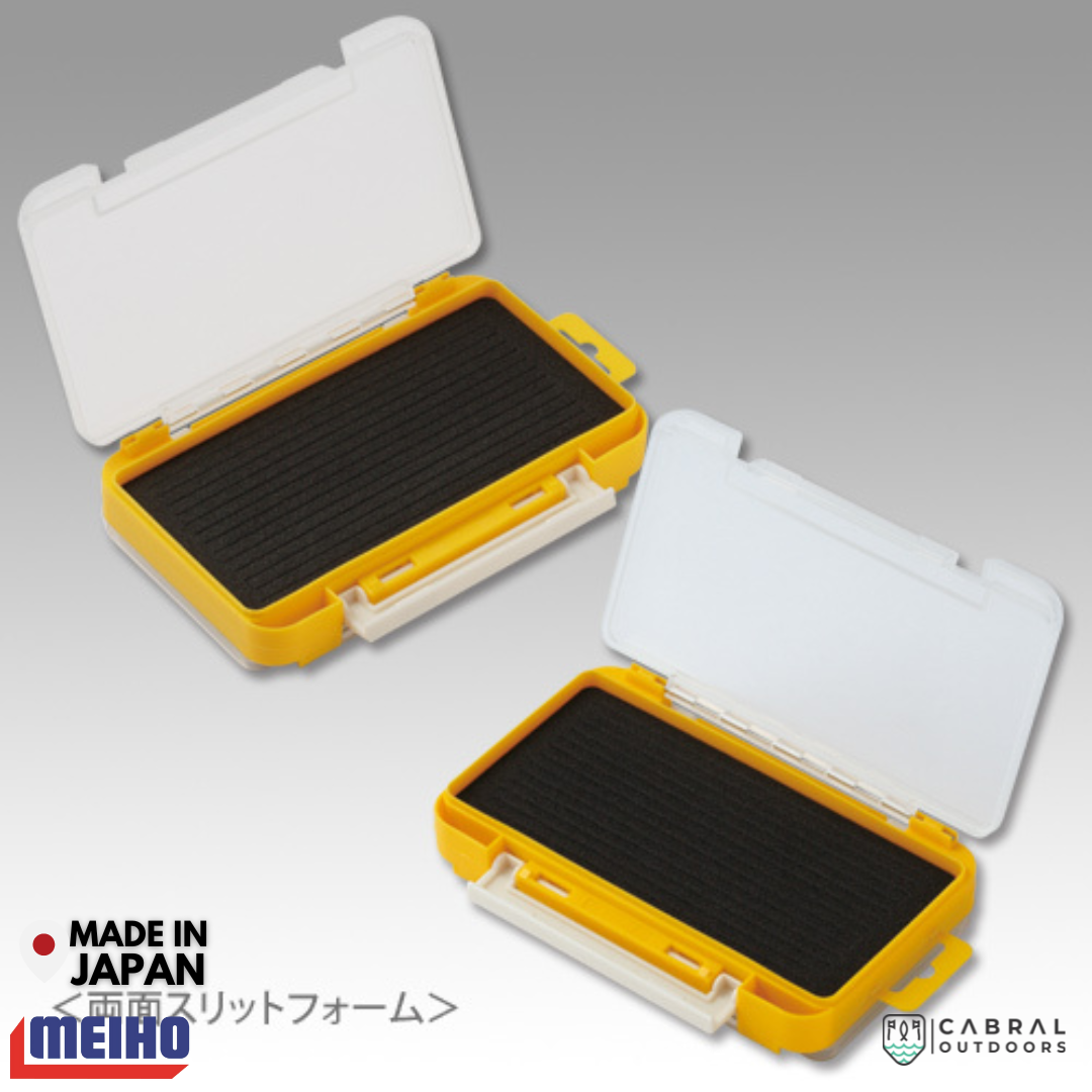 Meiho Rungun Case 1010W-2 | Yellow  Tackle Box  Meiho  Cabral Outdoors  