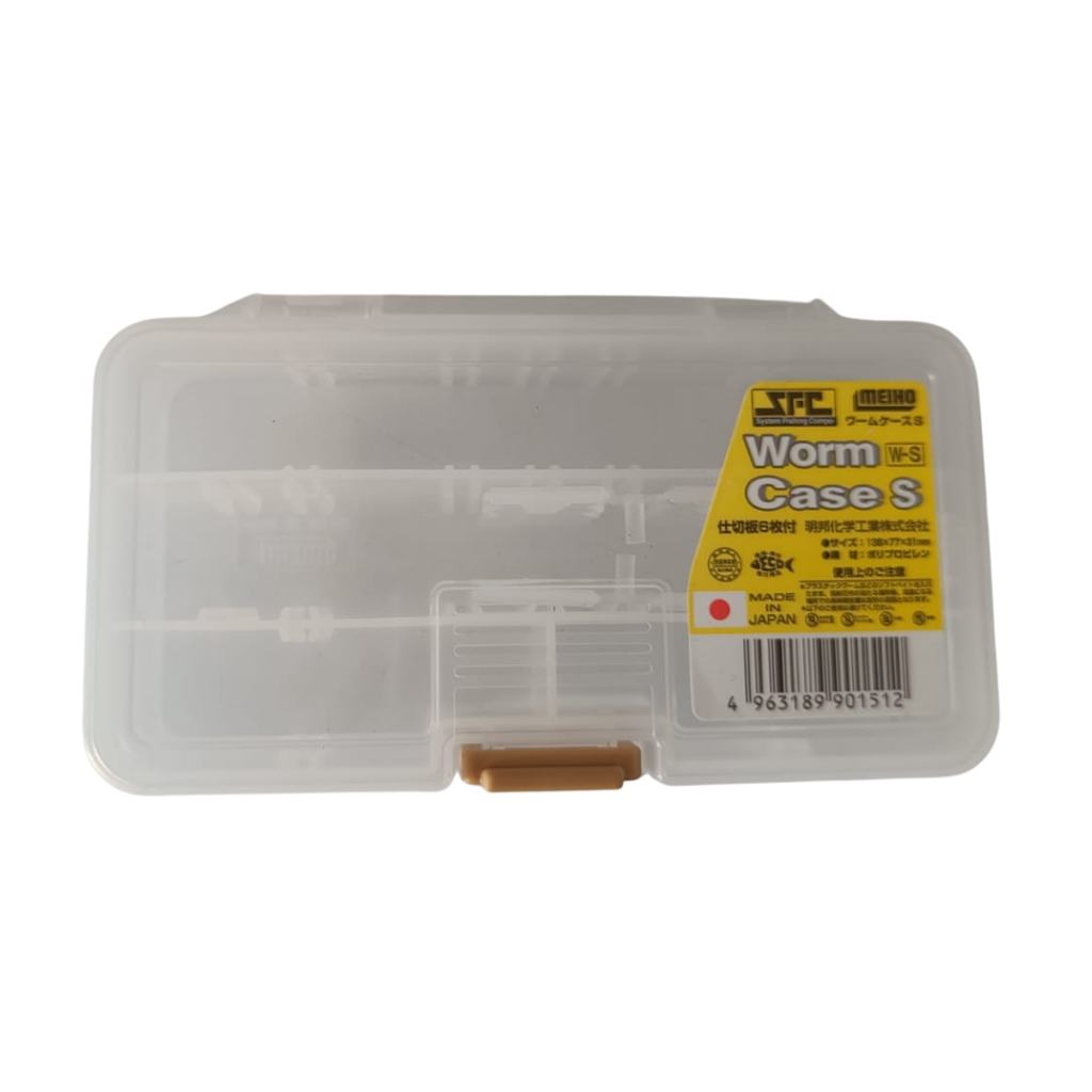 Meiho Worm Case S | 10 Compartments Tackle Box