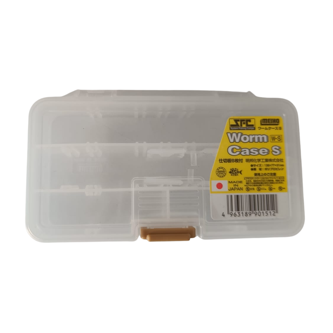 Meiho Worm Case S | 10 Compartments Tackle Box